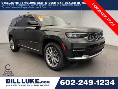 Certified 2022 Jeep Grand Cherokee L Summit w/ Advanced Protech Group IV