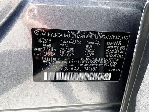 Used 2020 Hyundai Santa Fe Limited FWD image 34