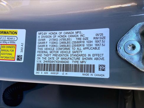Used 2025 Honda CR-V EX-L image 34