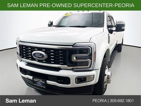 Used 2025 Ford F450 Platinum w/ Platinum Plus Package AWD/4WD image 3