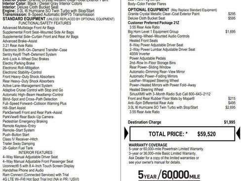 Used 2025 RAM 1500 Big Horn image 9