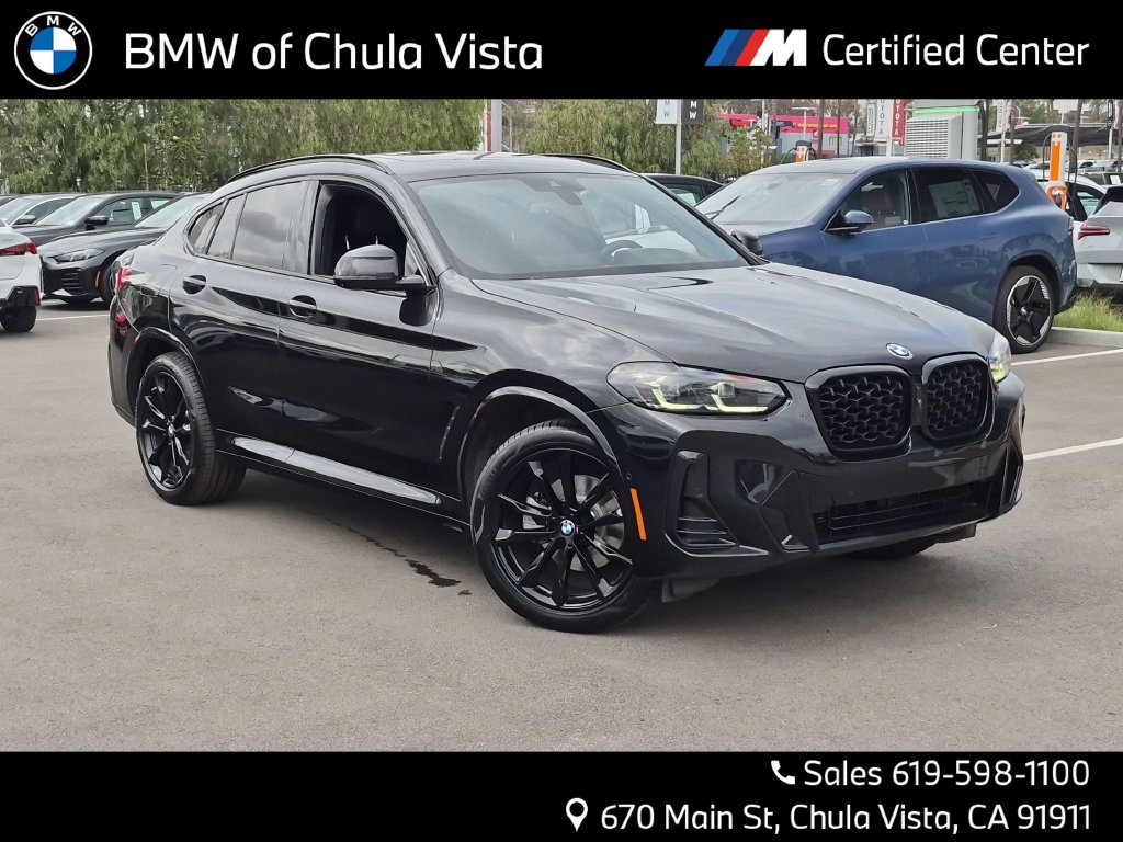 Certified 2025 BMW X4 xDrive30i w/ Premium Package AWD/4WD image 1