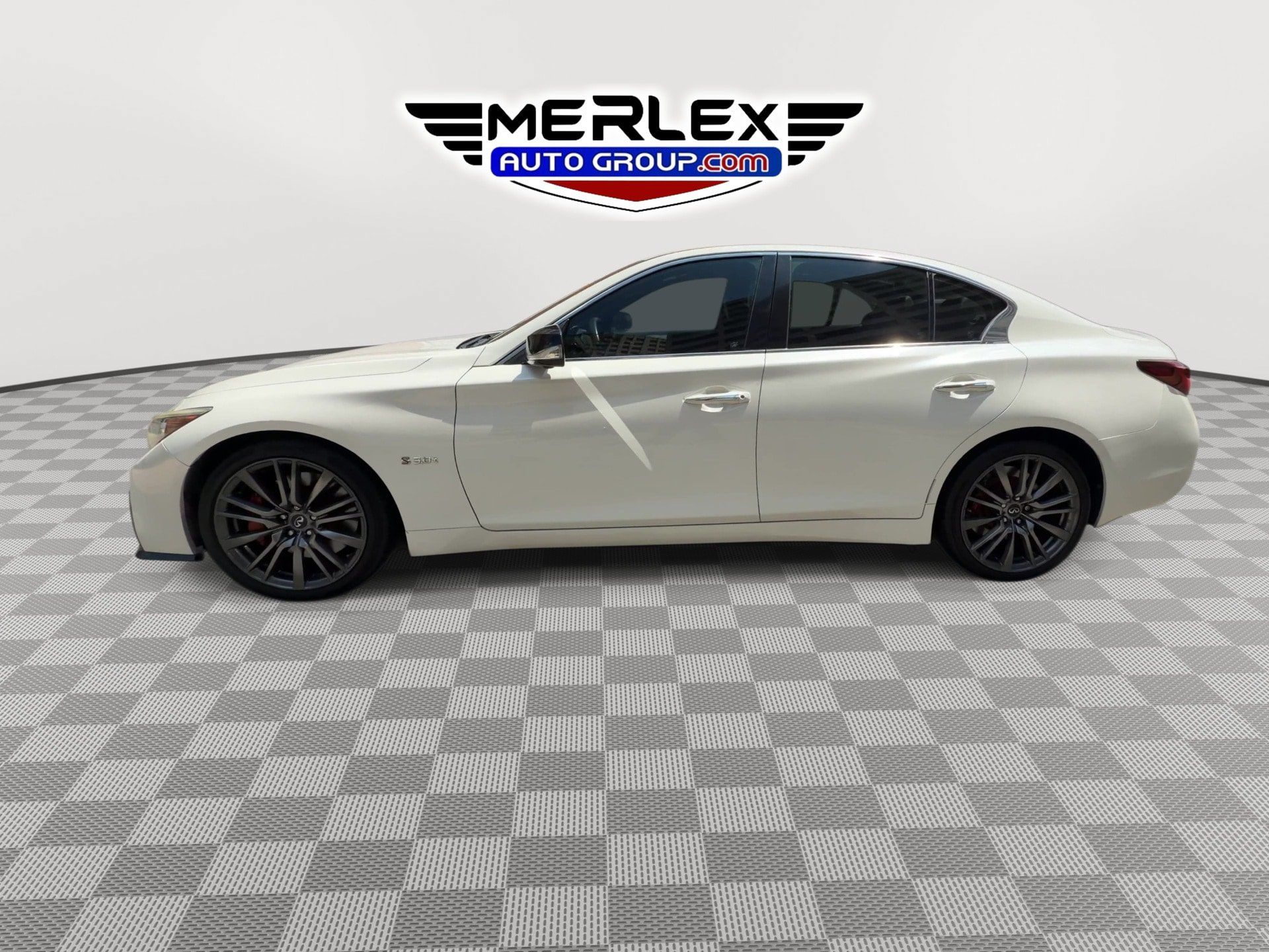 Used 2018 INFINITI Q50 Red Sport 400 RWD image 5
