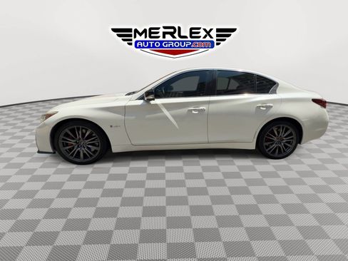 Used 2018 INFINITI Q50 Red Sport 400 RWD image 5