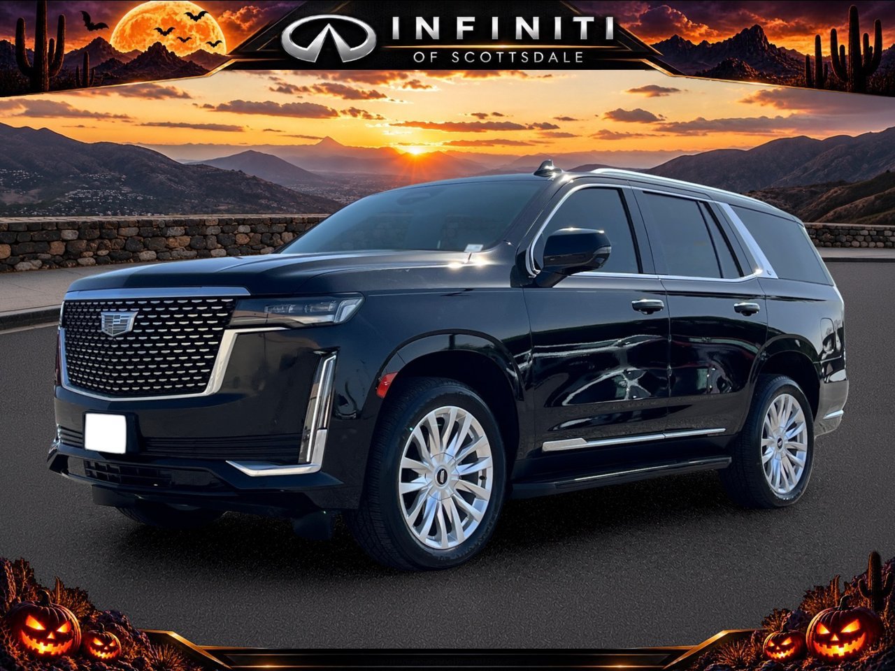 Used 2021 Cadillac Escalade Luxury w/ LPO, Illumination Package RWD image 1