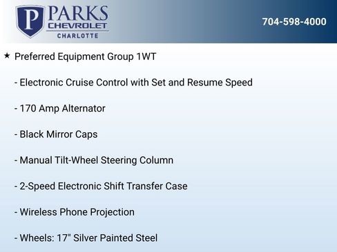 New 2026 Chevrolet Silverado 2500 W/T w/ WT Convenience Package image 21