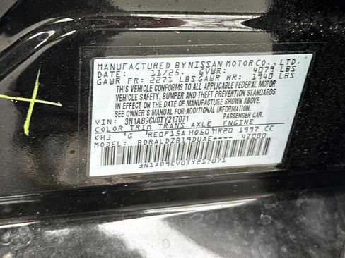 New 2026 Nissan Sentra SV image 26