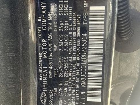 Used 2024 Hyundai Tucson SEL AWD/4WD image 14