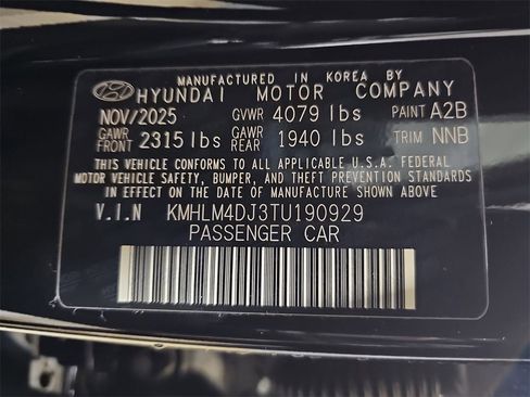 New 2026 Hyundai Elantra Blue w/ Cargo Package image 33