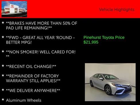 Used 2024 Toyota Camry SE image 13