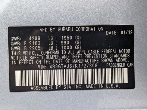 Used 2019 Subaru Impreza 2.0i Sport image 16