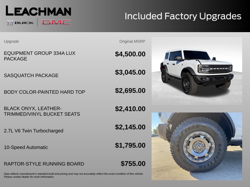 Used 2025 Ford Bronco Badlands AWD/4WD image 10