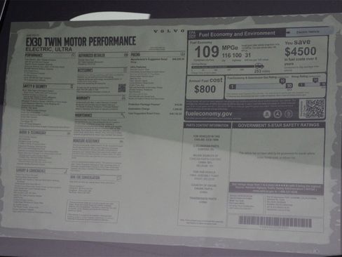 New 2026 Volvo EX30 Ultra image 17