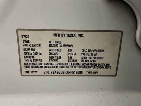 Used 2022 Tesla Model Y Performance AWD/4WD image 23
