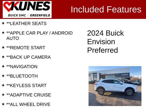 Used 2024 Buick Envision Preferred image 2