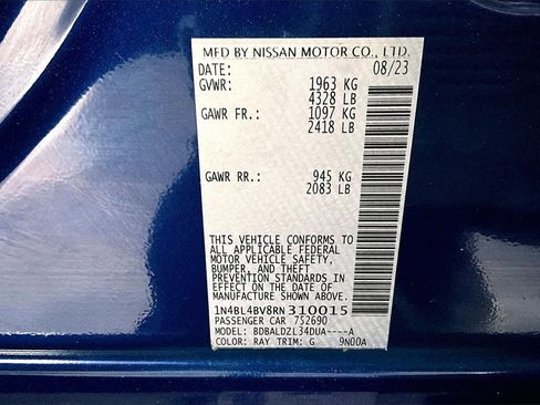 Certified 2024 Nissan Altima 2.5 S image 32