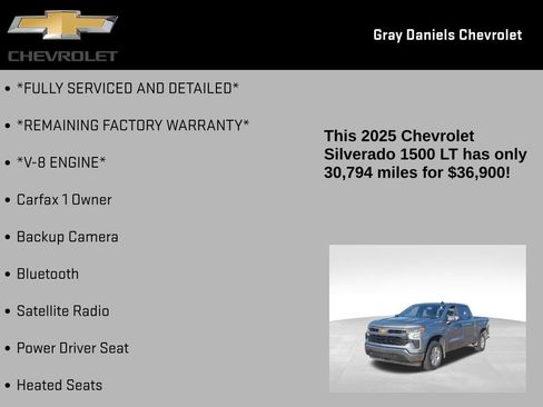 Certified 2025 Chevrolet Silverado 1500 LT image 6