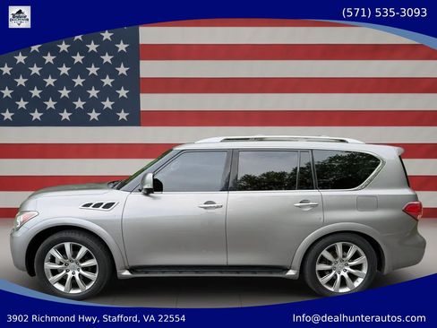 Used 2012 INFINITI QX56 4WD w/ Deluxe Touring Pkg image 14