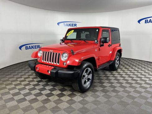 Used 2017 Jeep Wrangler Sahara w/ Dual Top Group image 1