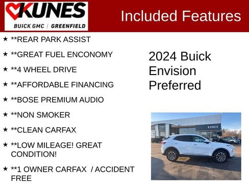 Used 2024 Buick Envision Preferred image 3
