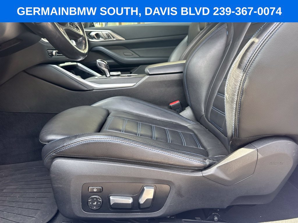 Used 2021 BMW 430i Convertible w/ M Sport Package RWD image 17