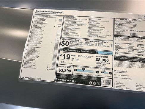 New 2026 BMW M850i xDrive M850i image 19