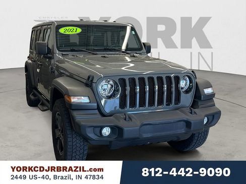 Used 2021 Jeep Wrangler Unlimited Sport AWD/4WD image 7