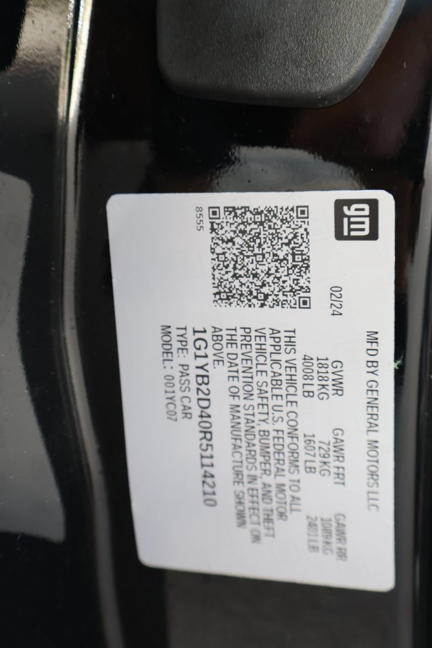 Used 2024 Chevrolet Corvette Stingray Preferred Cpe w/ 2LT RWD image 55