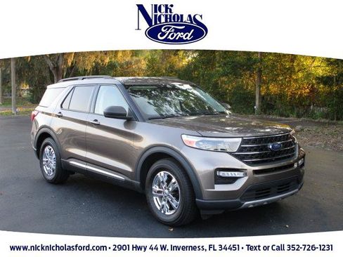 Used 2021 Ford Explorer XLT w/ Equipment Group 202A RWD image 1