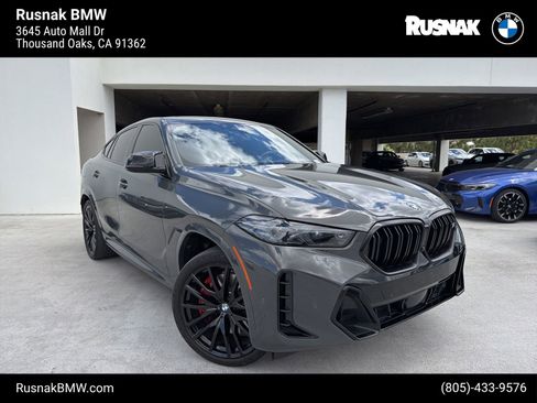 Certified 2024 BMW X6 M60i w/ Dynamic Handling Package AWD/4WD image 1