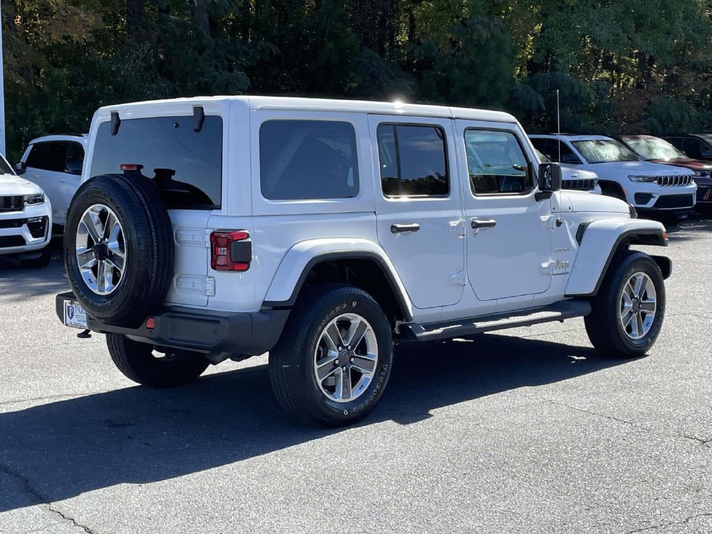 Certified 2023 Jeep Wrangler Unlimited Sahara w/ LED Lighting Group AWD/4WD image 8