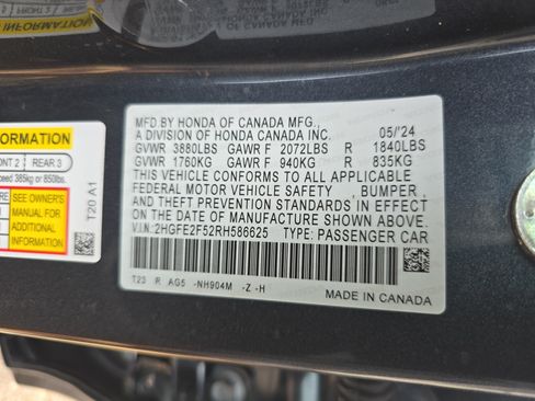 Used 2024 Honda Civic Sport image 33