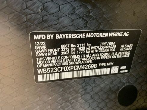Used 2023 BMW iX xDrive50 w/ Premium Package AWD/4WD image 72