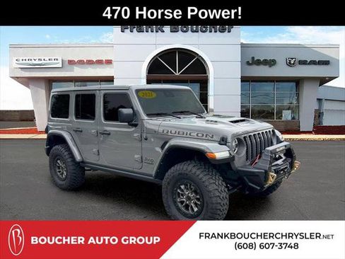 Certified 2021 Jeep Wrangler Unlimited Rubicon w/ Trailer Tow Package AWD/4WD image 1