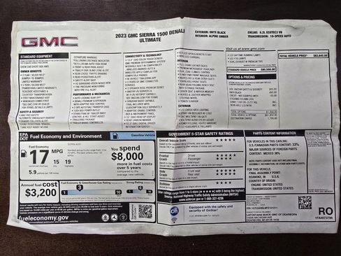 Used 2023 GMC Sierra 1500 Denali Ultimate image 21