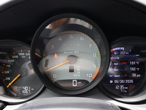 Certified 2025 Porsche 718 Boxster Spyder RS w/ Accent Package Logos RWD image 17