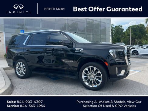 Used 2023 GMC Yukon SLE RWD image 1