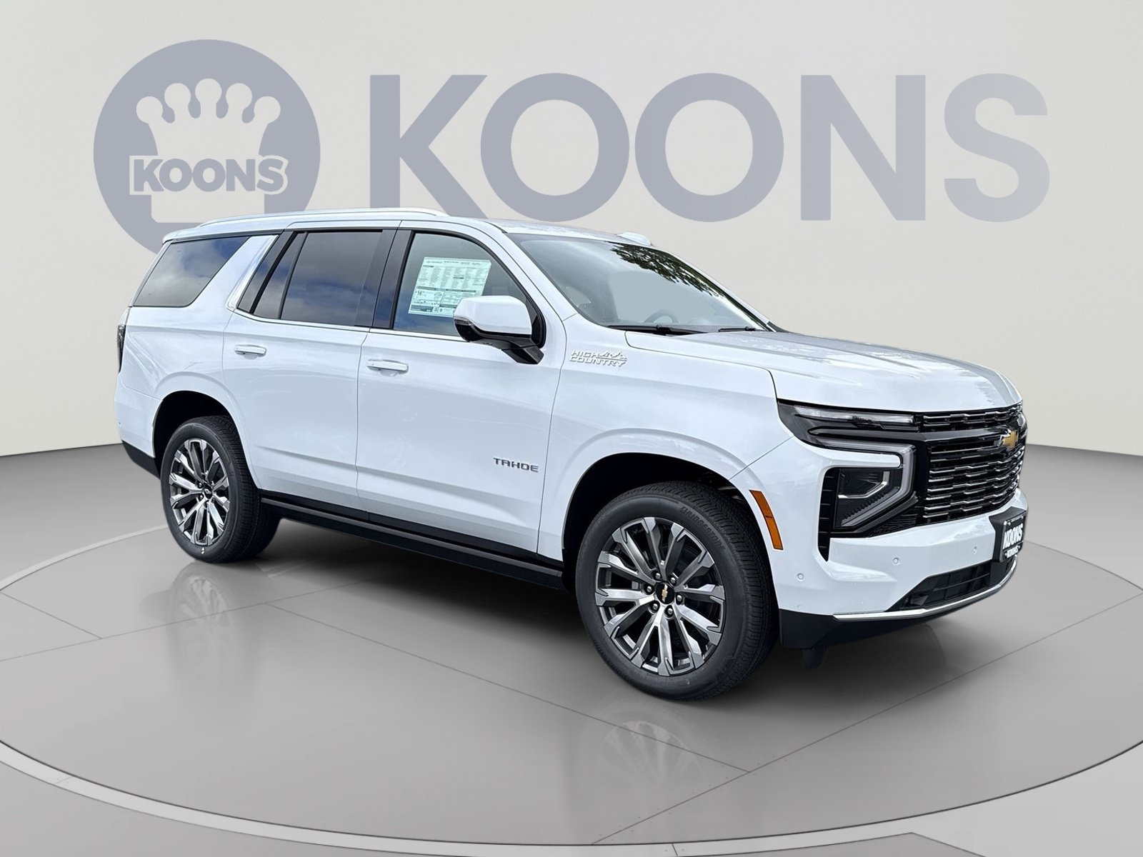 New 2026 Chevrolet Tahoe High Country AWD/4WD image 2