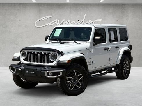 Used 2024 Jeep Wrangler Unlimited Sahara w/ Safety Group AWD/4WD image 1