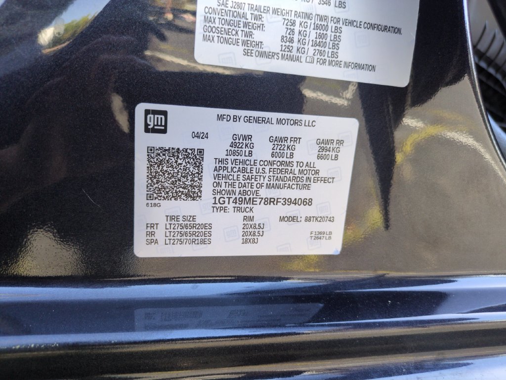 Used 2024 GMC Sierra 2500 SLE w/ SLE Convenience Package AWD/4WD image 29