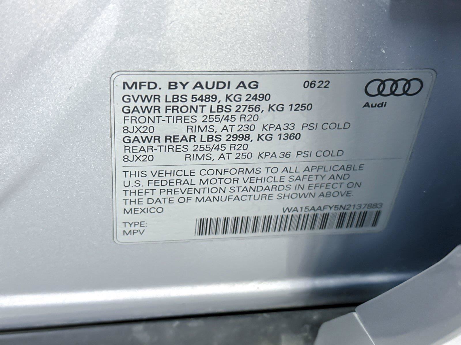 Used 2022 Audi Q5 2.0T Premium Plus AWD/4WD image 28