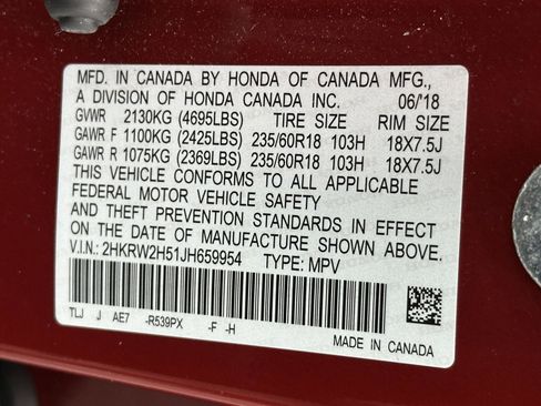 Used 2018 Honda CR-V EX image 15