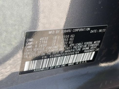 Certified 2024 Subaru Legacy Premium AWD/4WD image 36