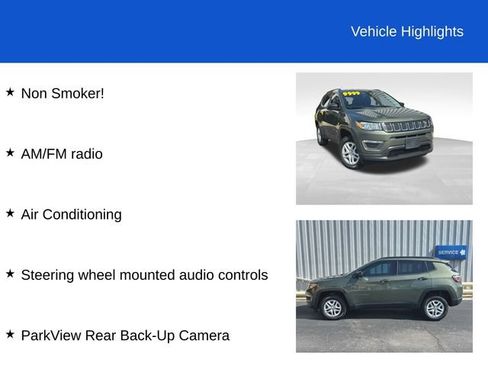 Used 2018 Jeep Compass Sport AWD/4WD image 2