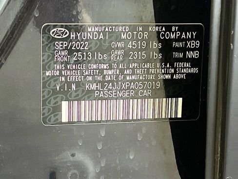 Used 2023 Hyundai Sonata Blue FWD image 31