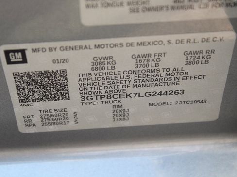 Used 2020 GMC Sierra 1500 Elevation w/ Elevation Value Package image 24