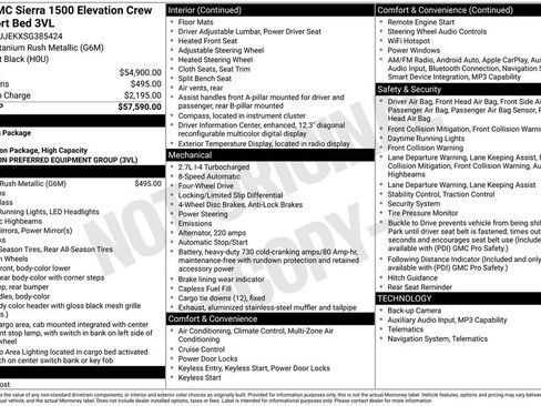 Certified 2025 GMC Sierra 1500 Elevation AWD/4WD image 6