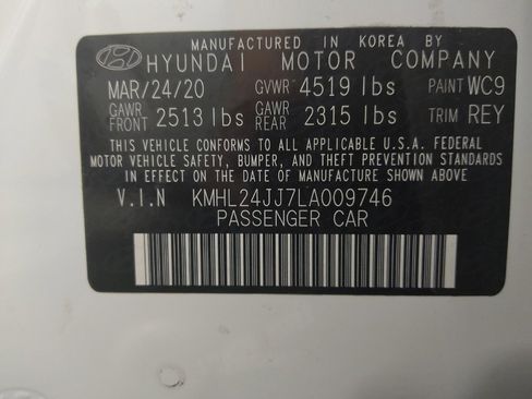 Used 2020 Hyundai Sonata Blue image 33