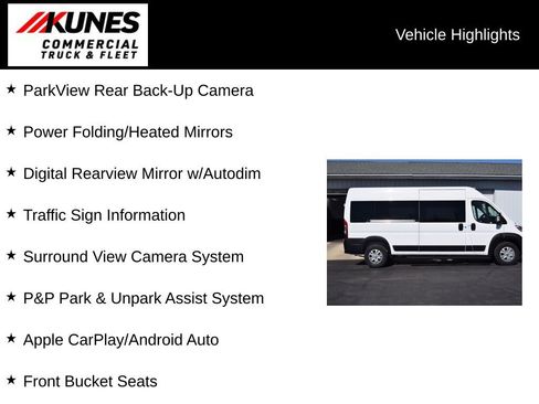 New 2024 RAM ProMaster 2500 w/ Advanced Safety Group image 3