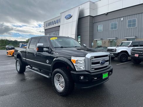 Used 2016 Ford F350 Platinum w/ Platinum Package AWD/4WD image 9